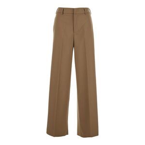 Pt Torino Women Lorenza Half Elasticated Belt Pants